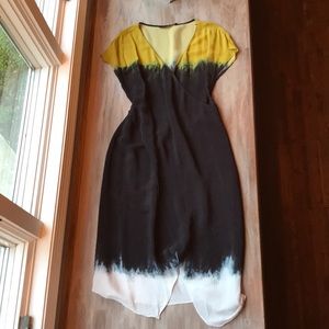 Unique ZARA WRAP dress - Tie Dye